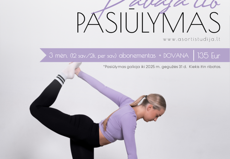 Specialus pavasario pasiūlymas