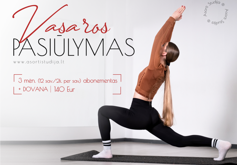 VASAROS PASIŪLYMAS