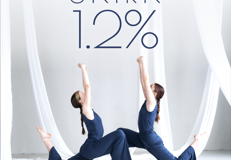 Skirkite 1,2% „Asorti“ studijai